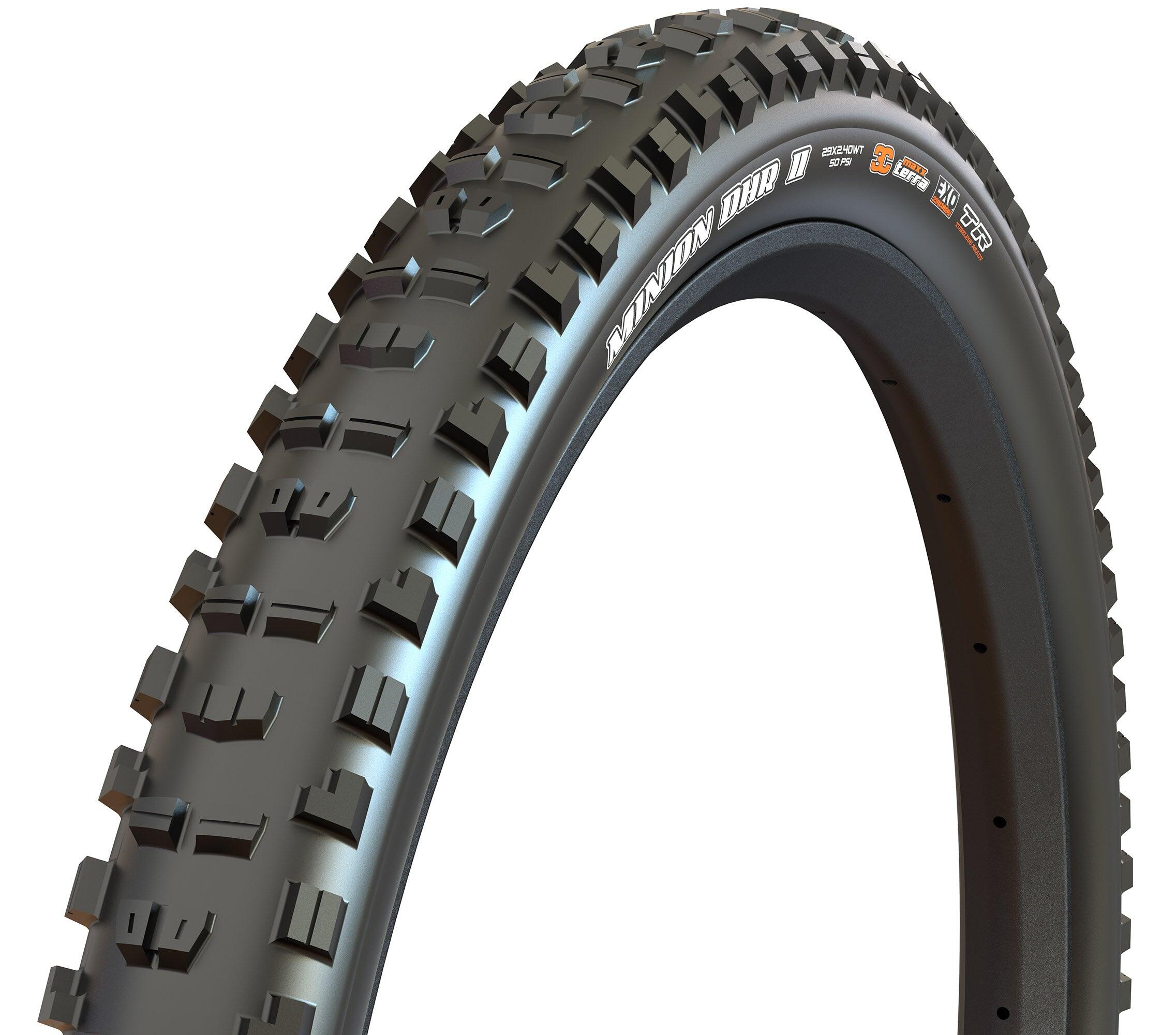 Maxxis MINION DHR II WT 3C TERRA DH TR E-MTB FOLD 60X2TPI E-50 TYRE