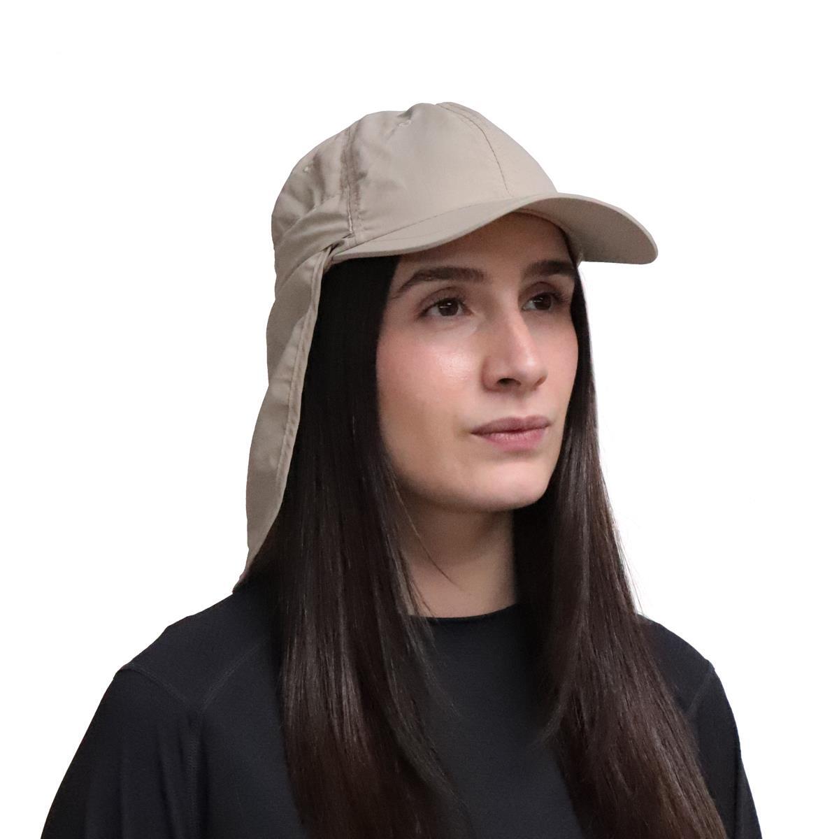 Gorra con Cobertura Facial Senderismo de Montaña UNISEX Altus BORNEO ARENA 6/7