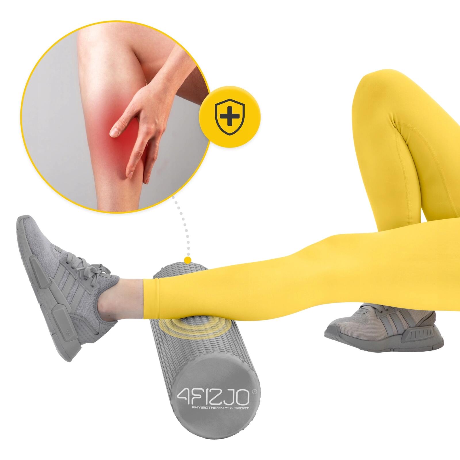 Massage-Roller CARE+ 60 cm Faszienrolle zur Muskelentspannung 4FIZJO 4/7