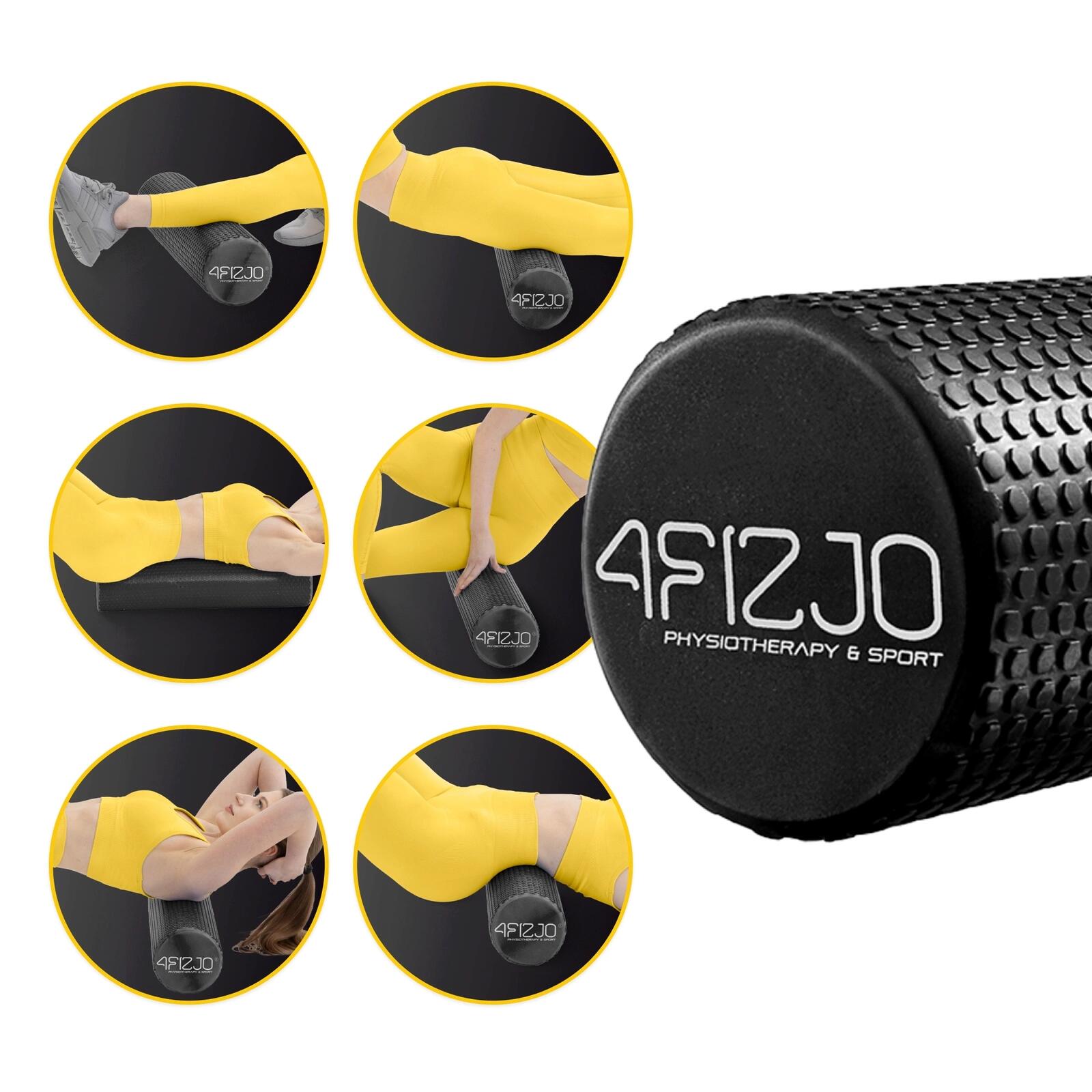Roller do masażu z kolcami 4FIZJO CARE+ 60 cm 7/7