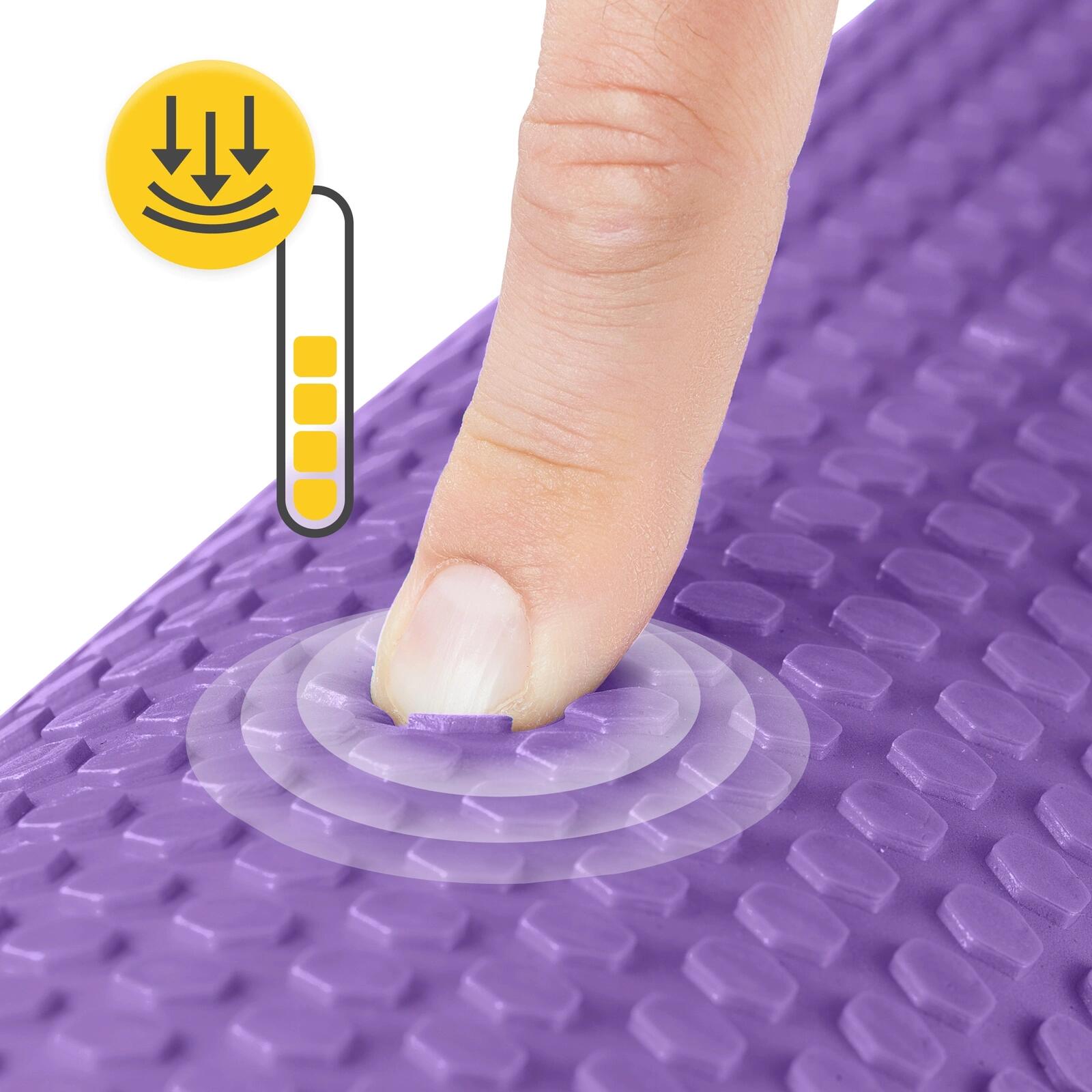 Massage-Roller CARE+ 60 cm Faszienrolle zur Muskelentspannung 4FIZJO 6/7
