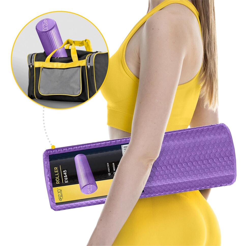 Roller do masażu z kolcami 4FIZJO CARE+ 45 cm thumbnail