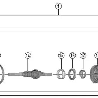 Shimano Nexus 7 Interior Rollerbrake Y3ET98010