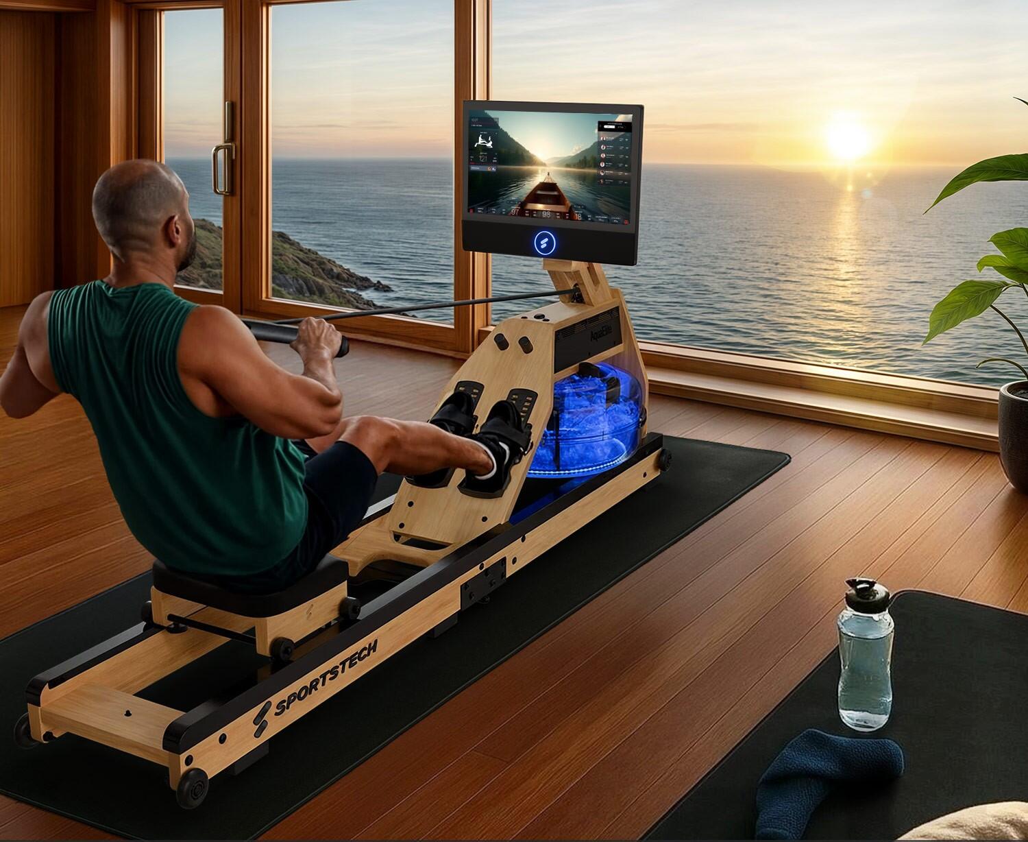 Sportstech Rudergerät AquaElite 5/5
