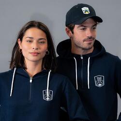 Sweat à capuche zippé unisexe Rolex Paris Masters - Marine