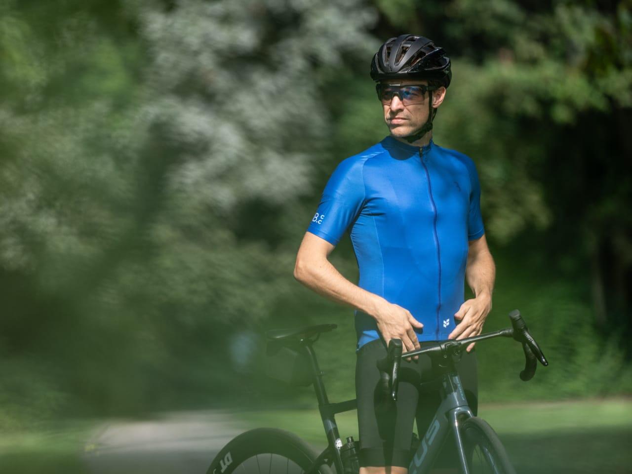 Herren Radtrikot kurz Sommer Rennrad Trikot kurzärmeliges ComfortFit R 6/7