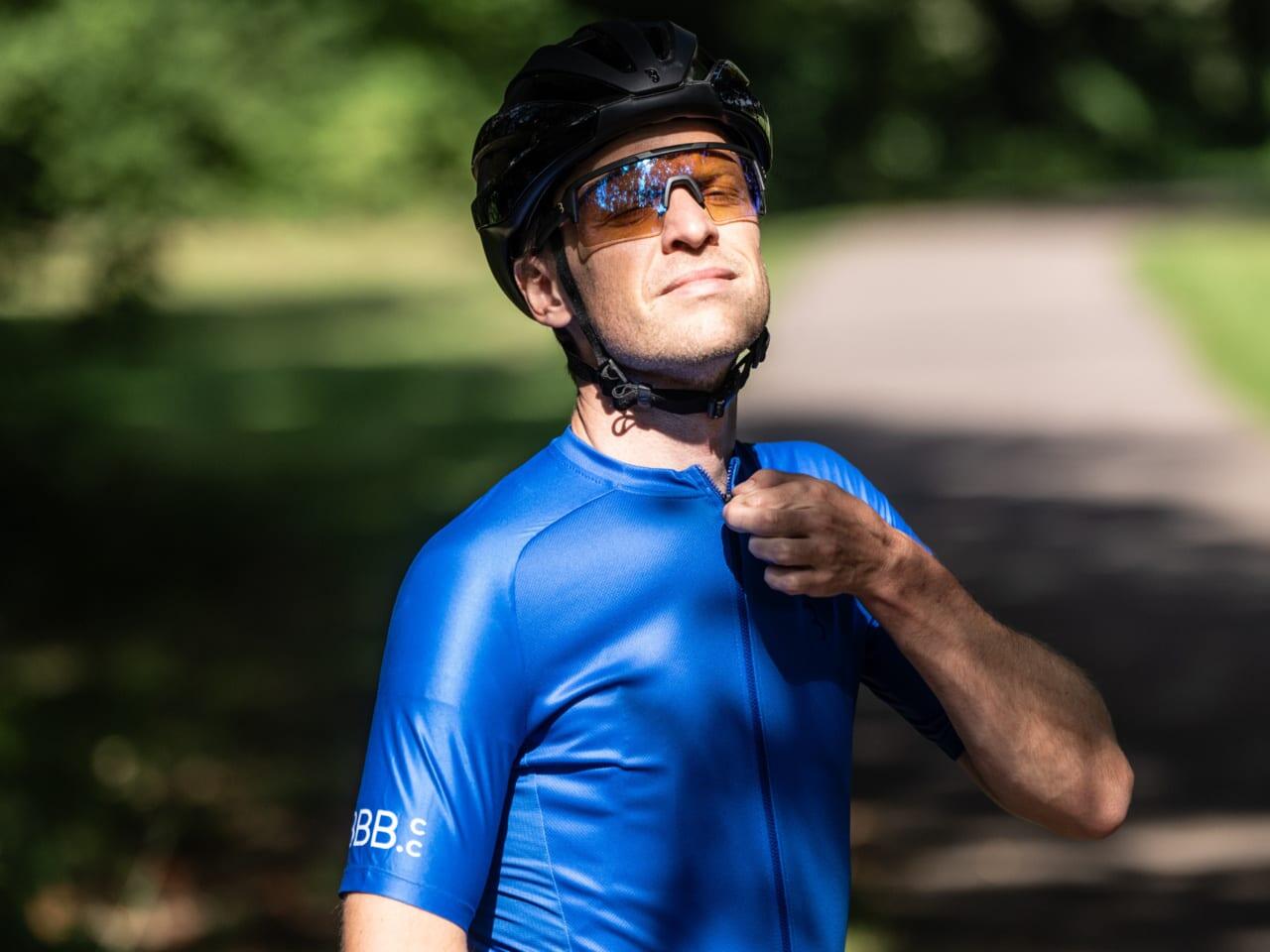 Herren Radtrikot kurz Sommer Rennrad Trikot kurzärmeliges ComfortFit R 7/7