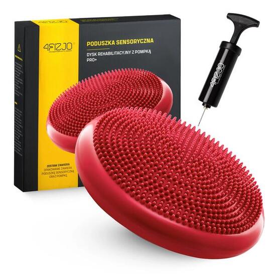 Sensorisches Kissen PRO+ 4FIZJO Ballkissen Noppen Sitzkissen Inkl. Pumpe