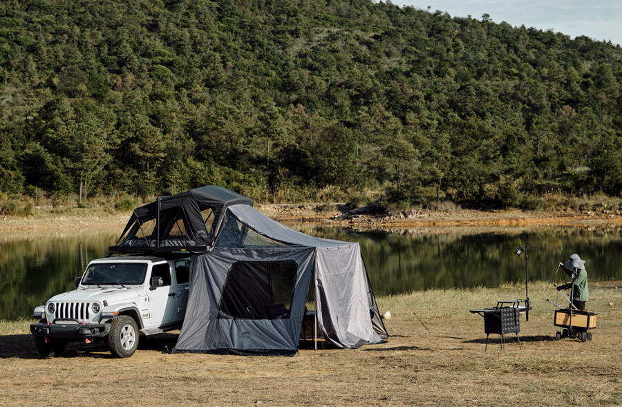Toldo completo para tenda de tejadilho CARAMIÑA 130 6/7