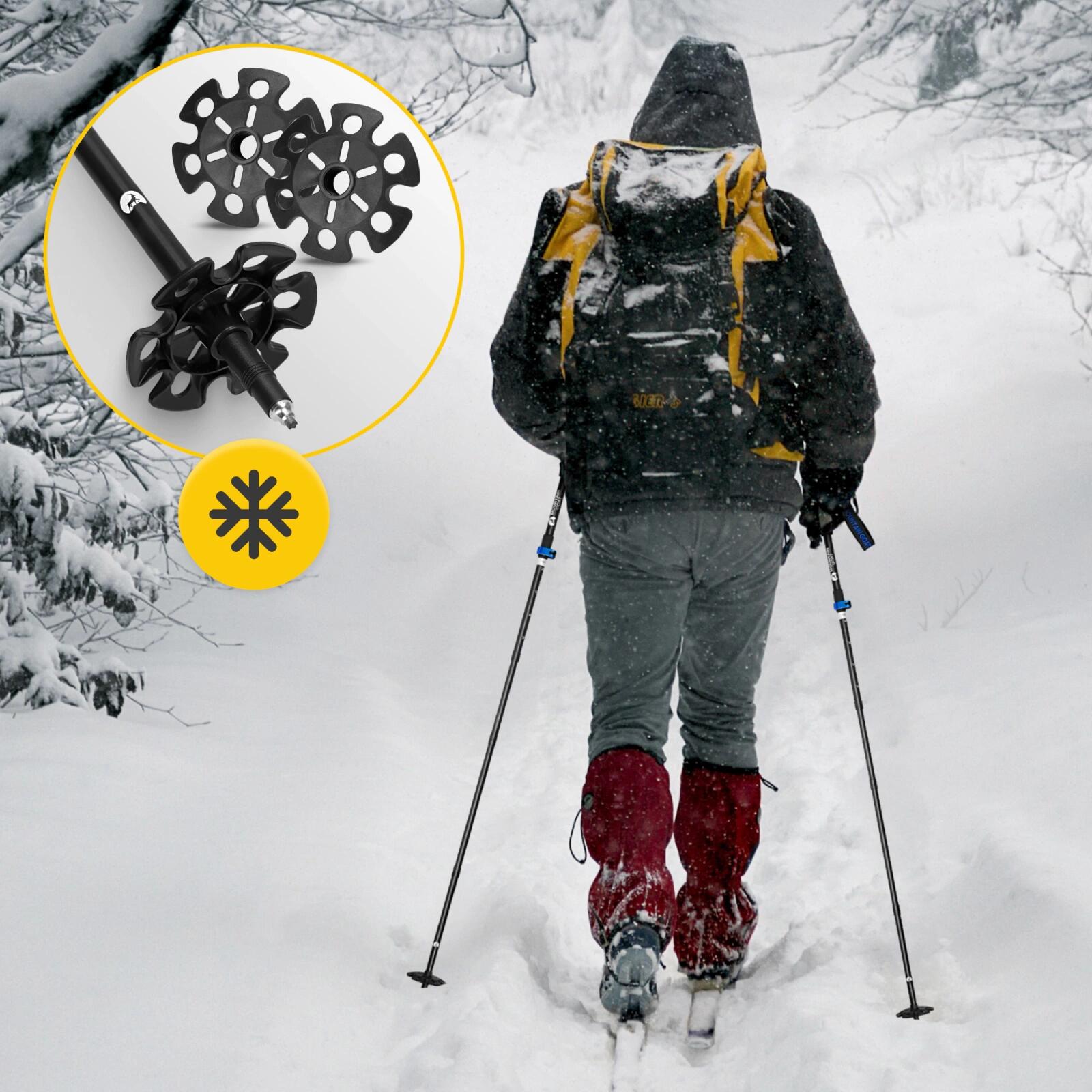 Trekkingstöcke MOUNTAIN GOAT PRO+ TP03 Teleskop-Wanderstöcke verstellbar 2/7