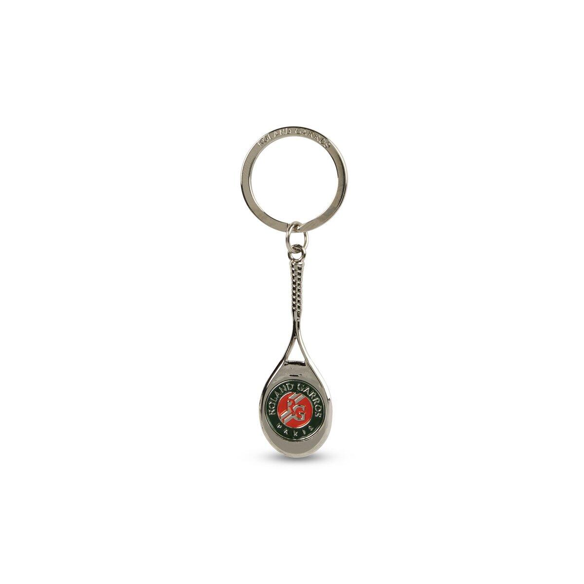 Roland Garros - Porte Clés Raquette De Tennis Roland-garros - Multicolore - Porte-clés - Gris - Taille Unique - Decathlon
