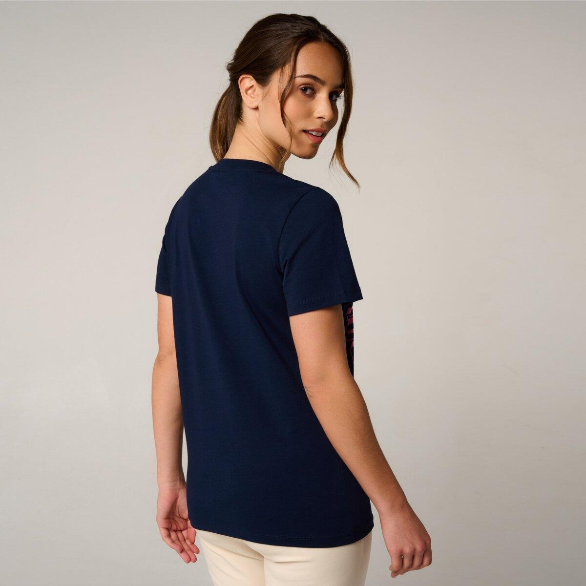 T-shirt Joueuse femme Roland-Garros - Marine 4/5