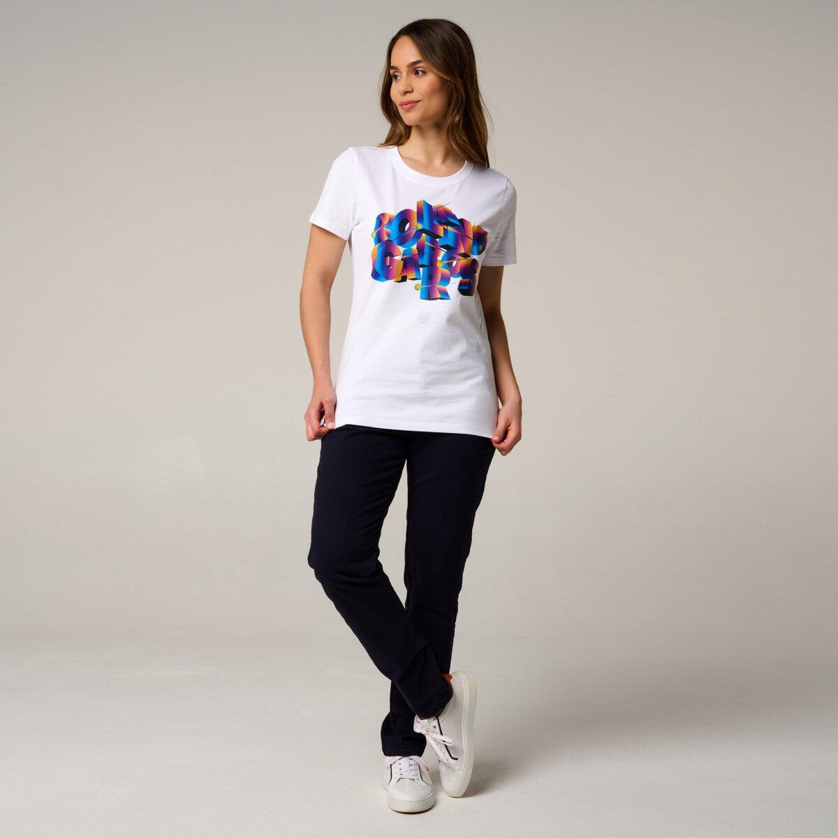 T-Shirt Signature femme Roland-Garros - Blanc 3/5