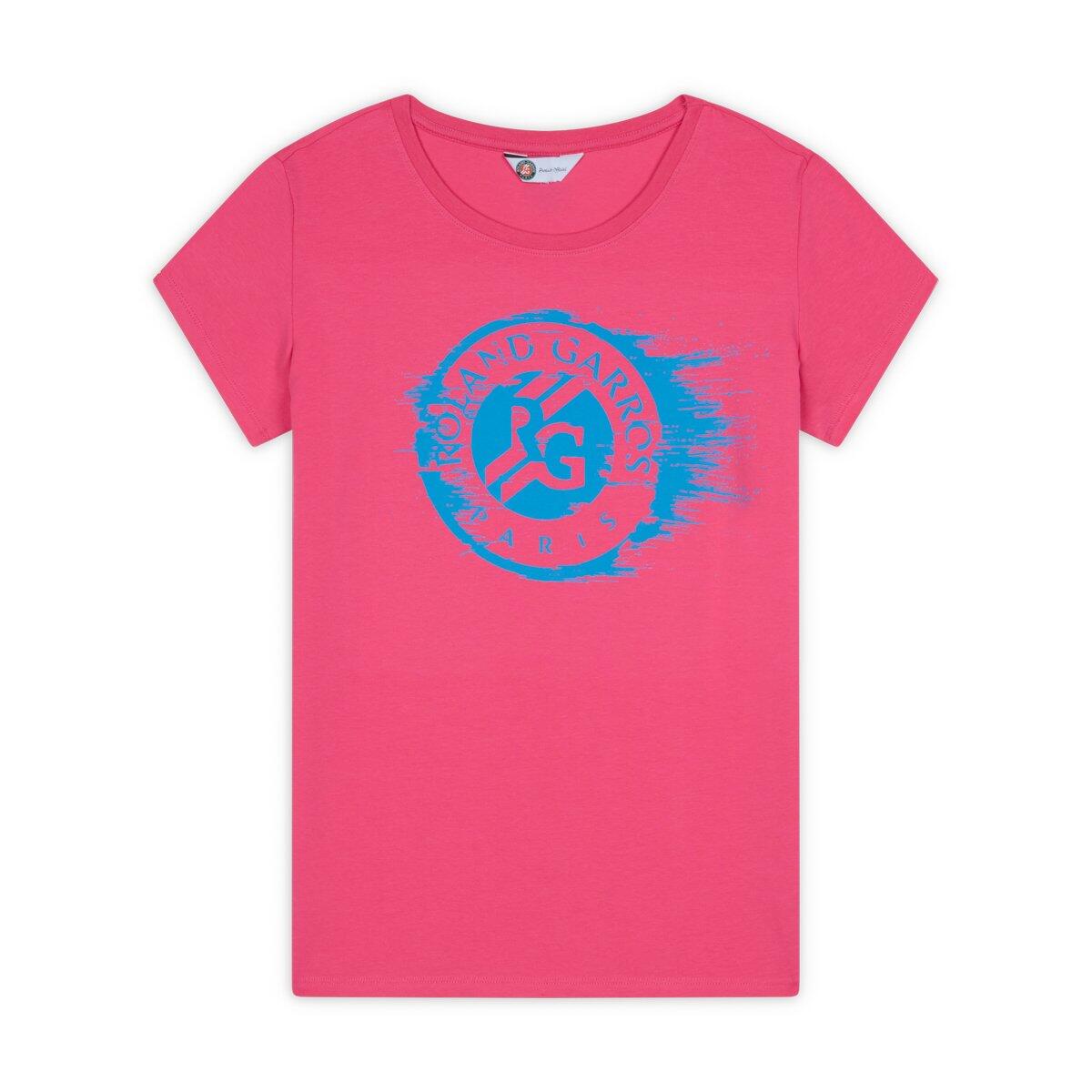 T-shirt Logo femme Roland-Garros - Rose 5/5