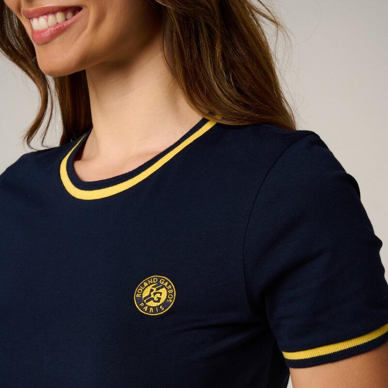 T-Shirt Heritage femme Roland-Garros - Marine