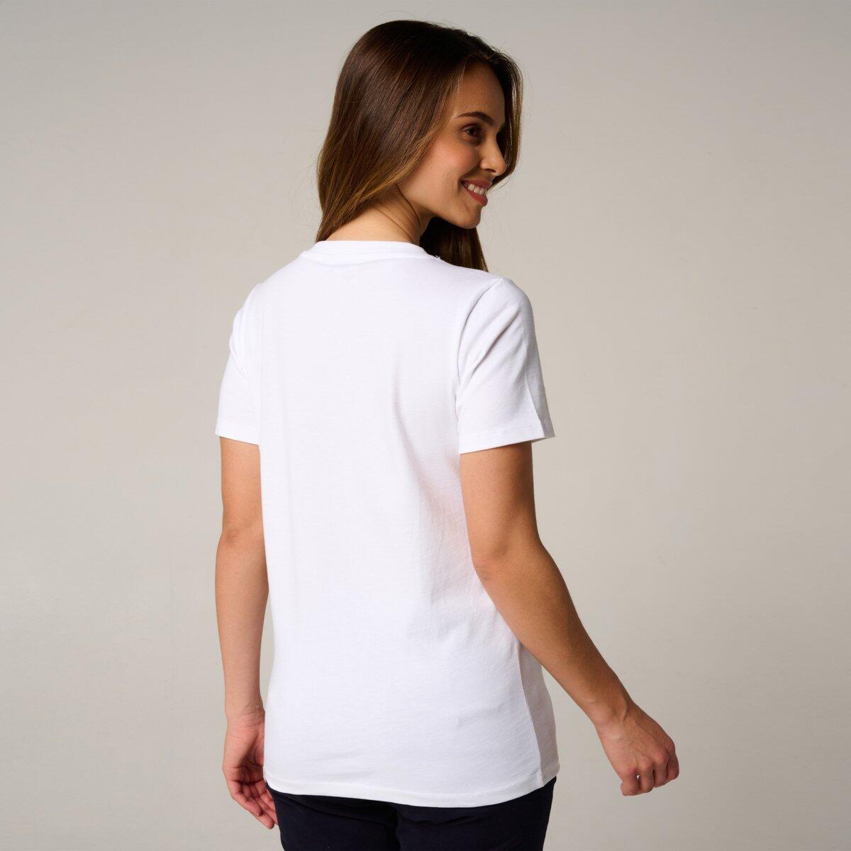 T-Shirt Signature femme Roland-Garros - Blanc 4/5