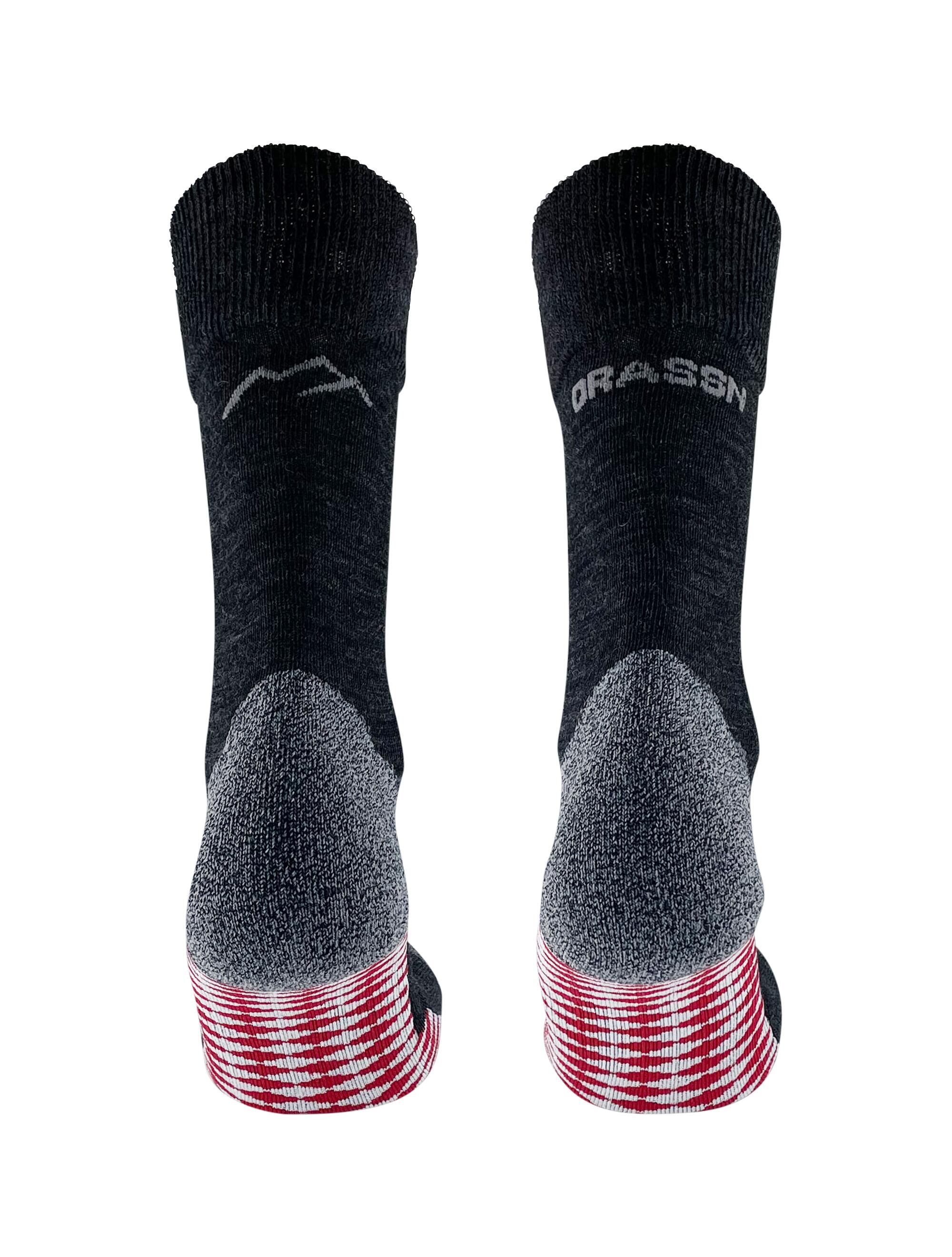 CHAUSSETTES DE RANDONNÉE MÉRINOS UNISEXE RESPIRANTES DRASSN 4/5