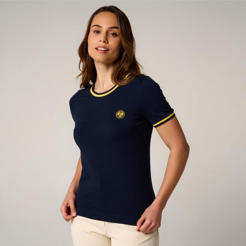 T-Shirt Heritage femme Roland-Garros - Marine