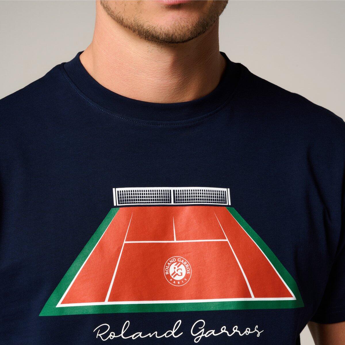 T-Shirt Terrain homme Roland-Garros - Marine 2/5