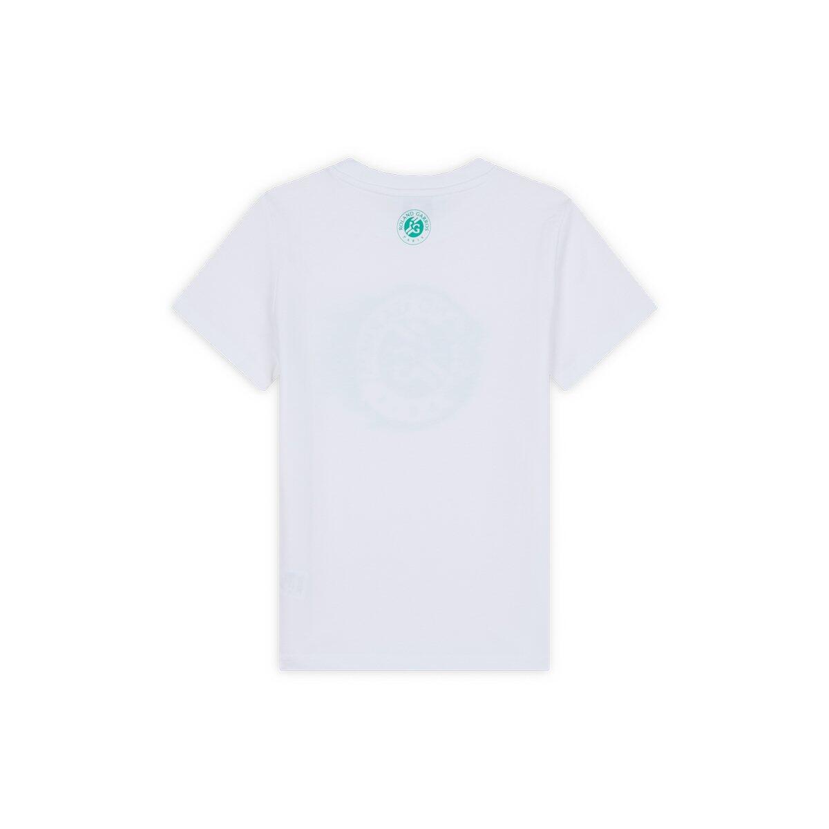 T-shirt Logo garçon Roland-Garros - Blanc 2/2