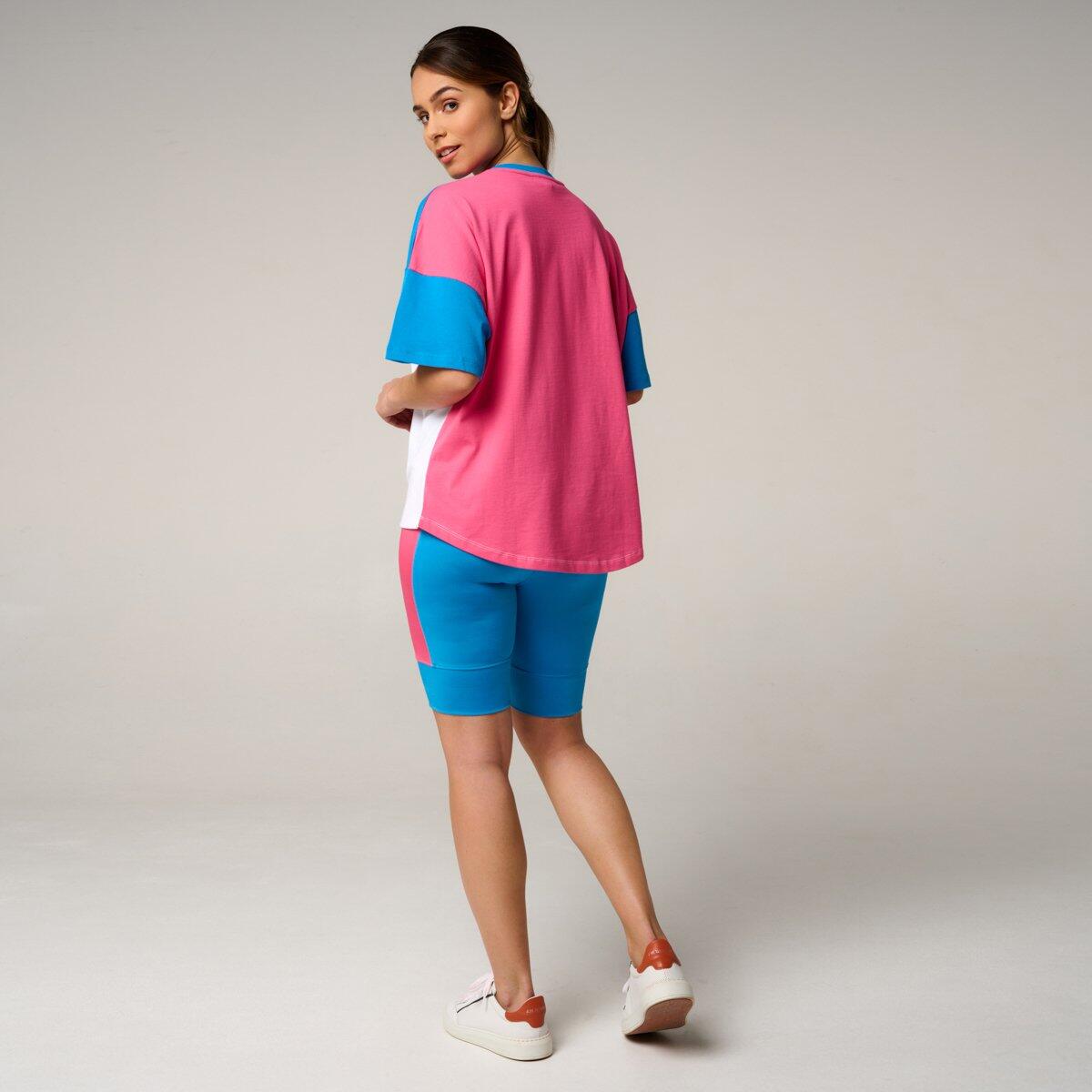 T-Shirt Pop Energy femme Roland-Garros - Bleu et Rose 5/5