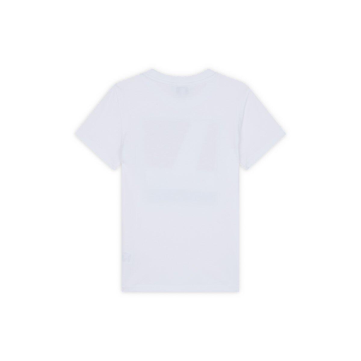 T-Shirt Court Ligne garçon Roland-Garros - Blanc 2/2