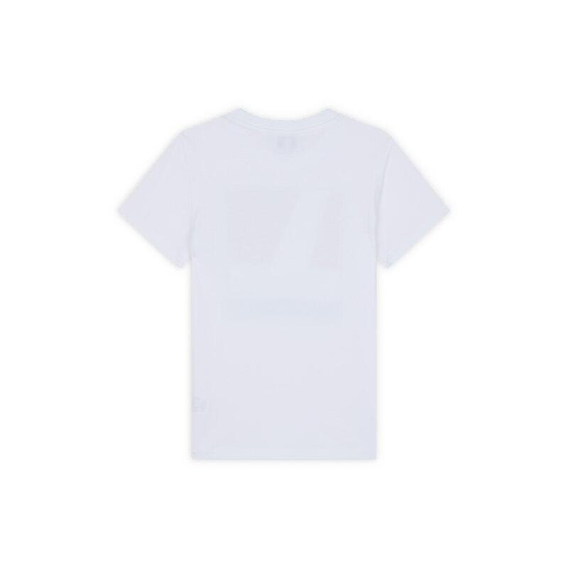 T-Shirt Court Ligne garçon Roland-Garros - Blanc
