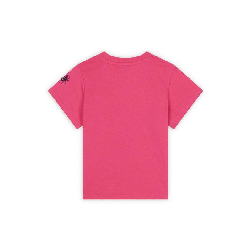 T-shirt Balle fille Roland-Garros - Rose