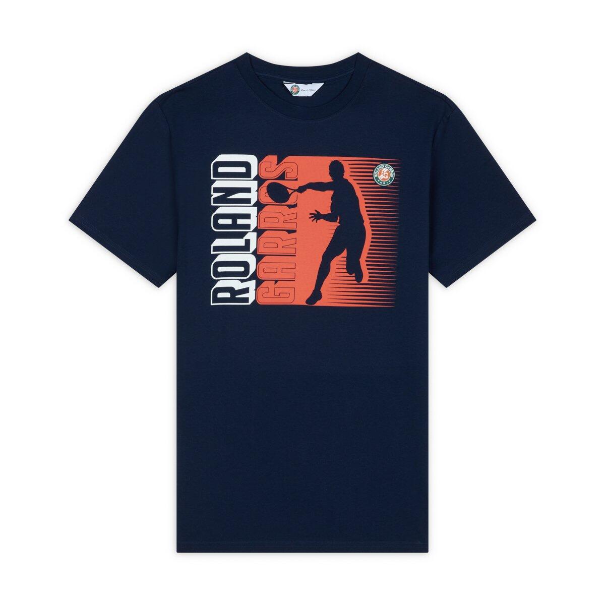 T-Shirt Joueur homme Roland-Garros - Marine 4/4