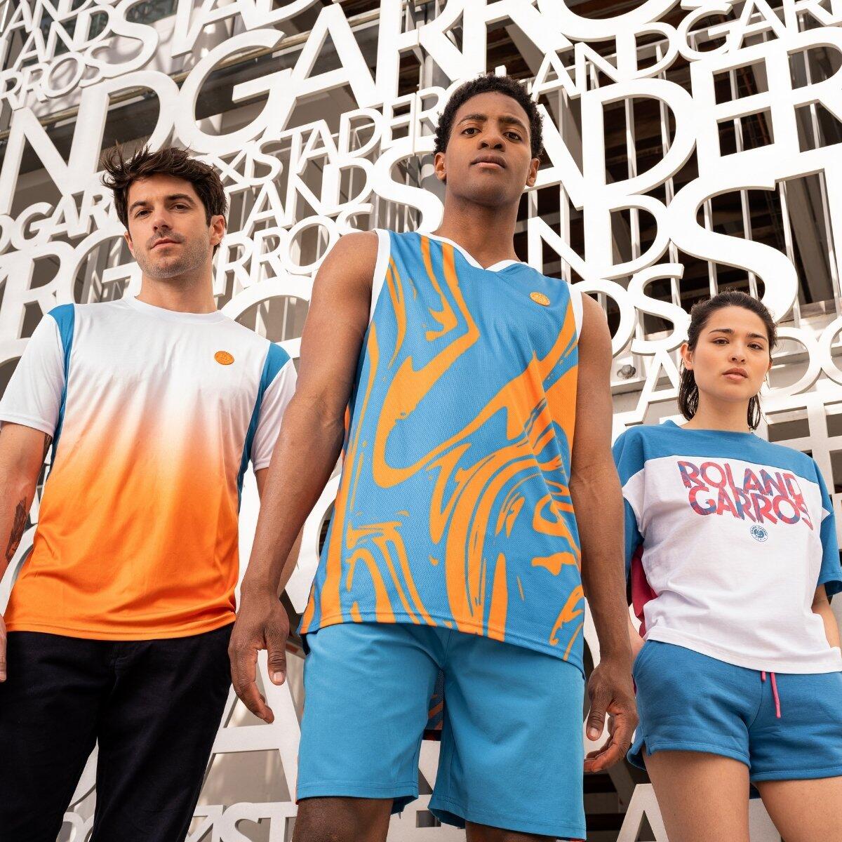 Débardeur Pop Energy homme Roland-Garros - Bleu et Terre Battue 3/5