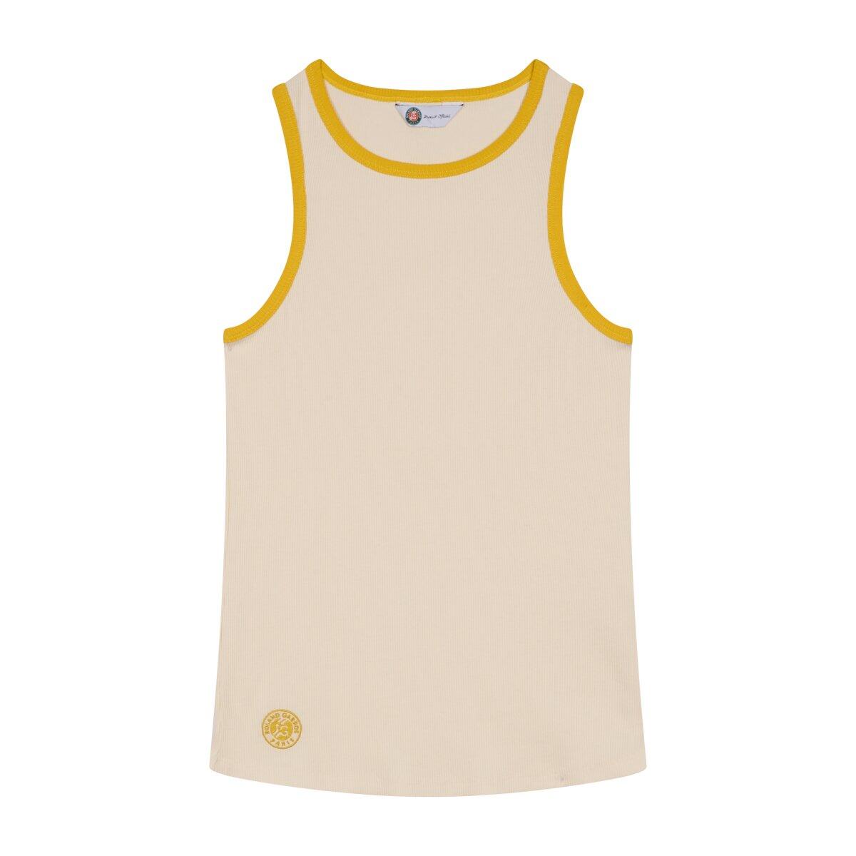 Débardeur Heritage femme Roland-Garros - Ecru 5/5