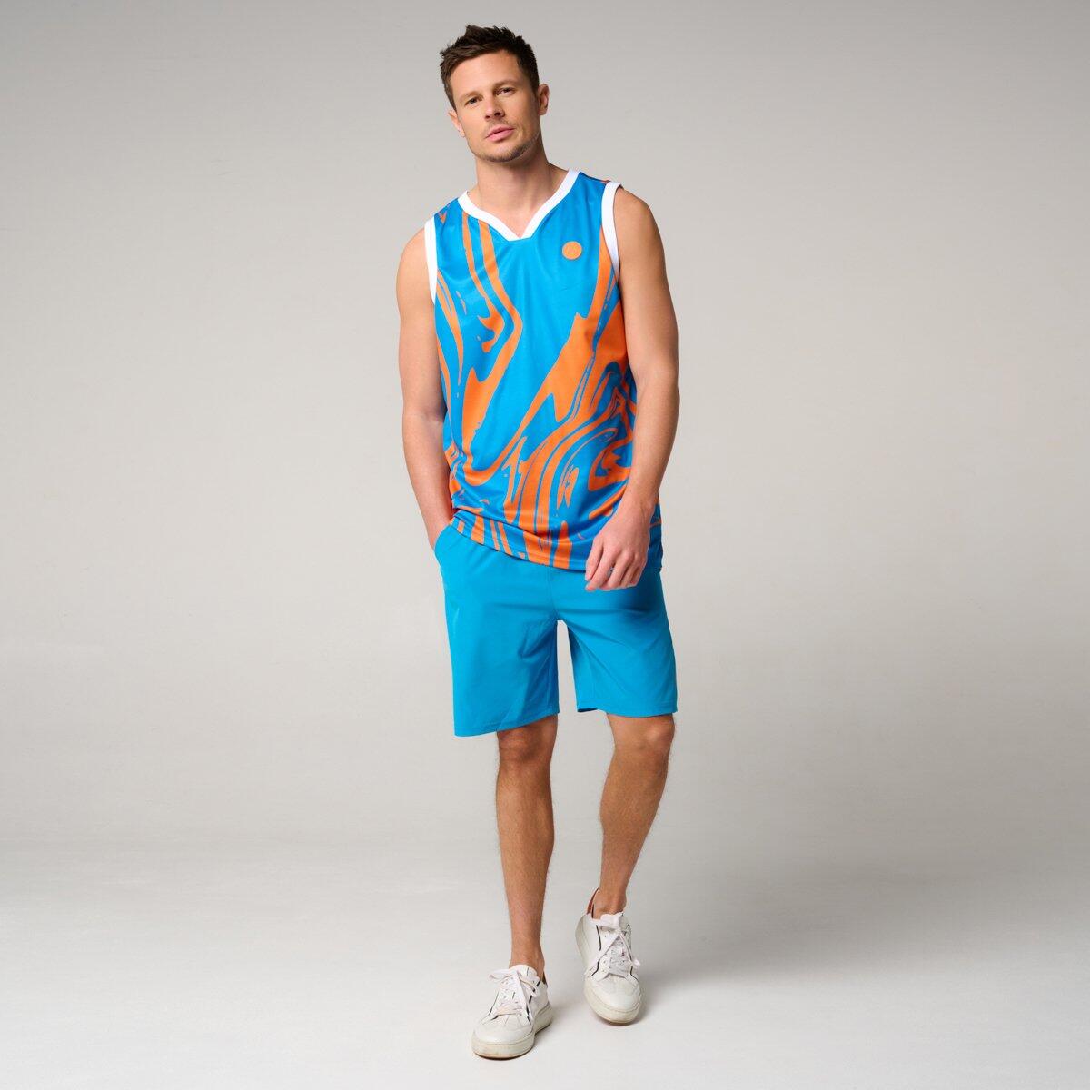 Débardeur Pop Energy homme Roland-Garros - Bleu et Terre Battue 4/5