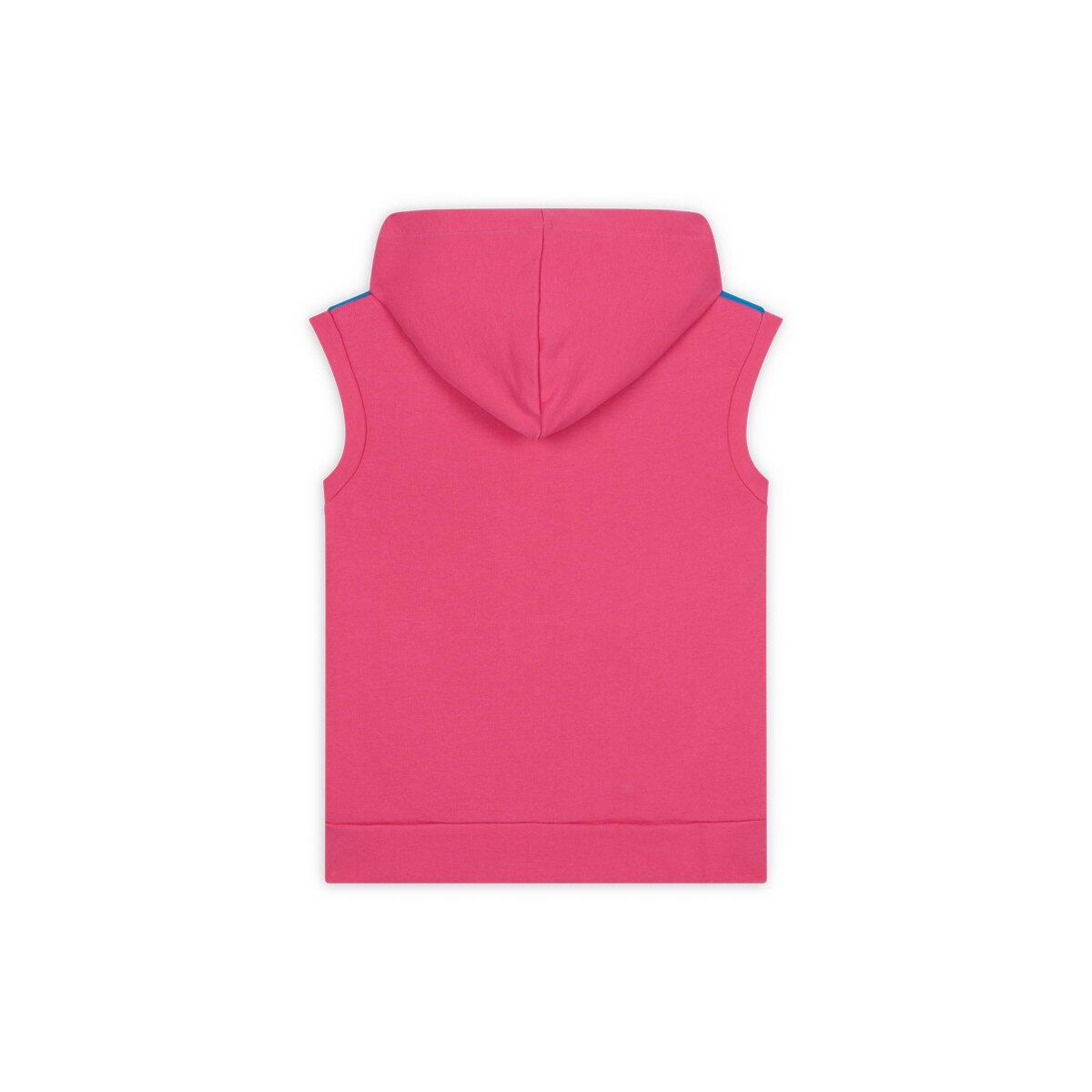 Sweat Pop Energy fille Roland-Garros - Rose et Bleu 3/3