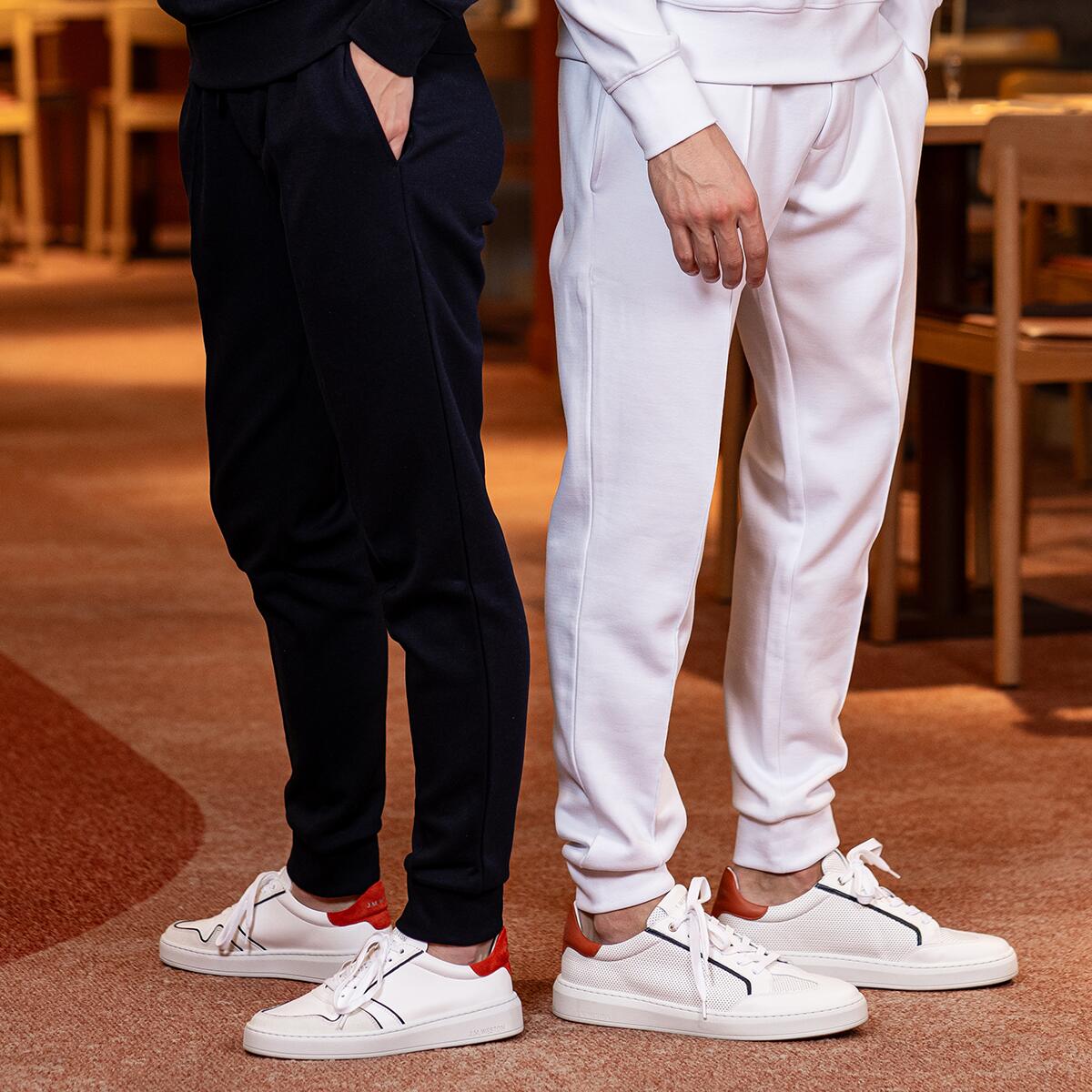 Bas de jogging Essentiels Unisexe Roland-Garros - Blanc 2/3