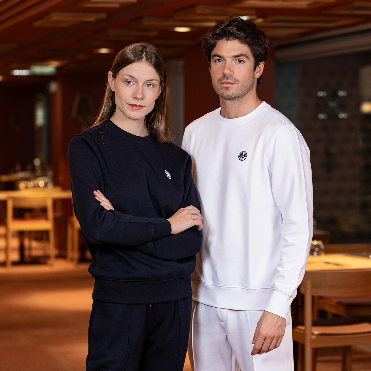 Sweatshirt Essentiels Unisexe Roland-Garros - Blanc 5/5