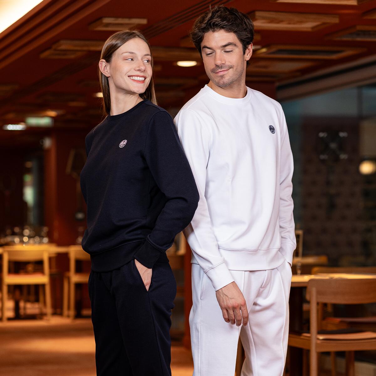 Sweatshirt Essentiels Unisexe Roland-Garros - Blanc 2/5
