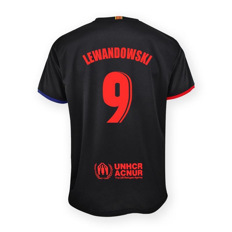 Koszulka kibica FC Barcelona 24-25 Premium Second Number - Lewandowski 9 3/5