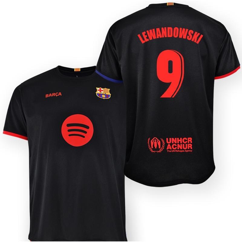 Koszulka kibica FC Barcelona 24-25 Premium Second Number - Lewandowski 9 1/5