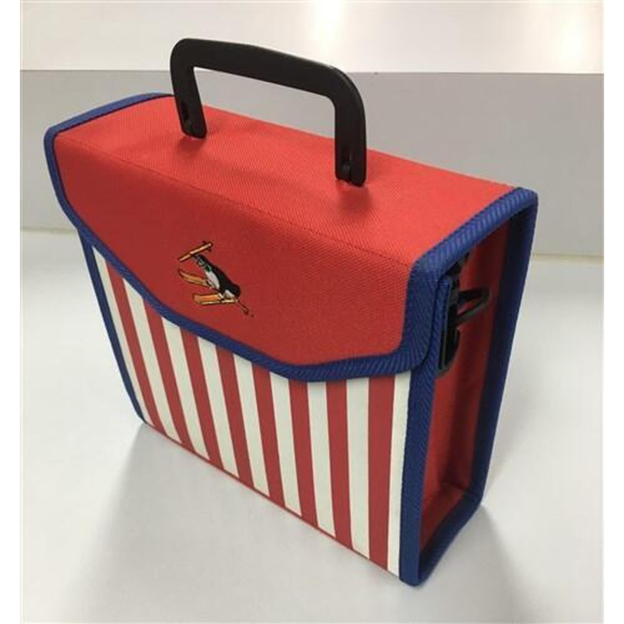 New Looxs - Newlox New Looxs Children's Bag Rood N ° 90 - Crochet Sacoche Vélo - Blanc|rouge - 4 L - Decathlon