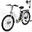 Bicicletă electrică pentru adulți cu anvelopă de 26 inchi 36V10.4Ah EVECROSS-EK8