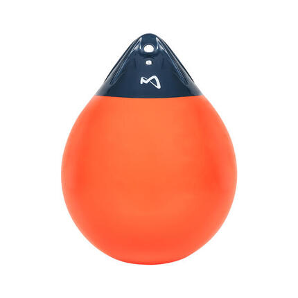 Pare-Battage Globe ø 41,5 cm Bouée de Protection Bateau orange