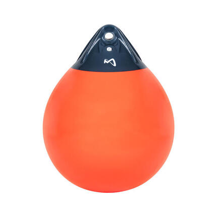 Pare-Battage Globe ø 41,5 cm Bouée de Protection Bateau orange