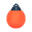 Pare-Battage Globe ø 41,5 cm Bouée de Protection Bateau orange