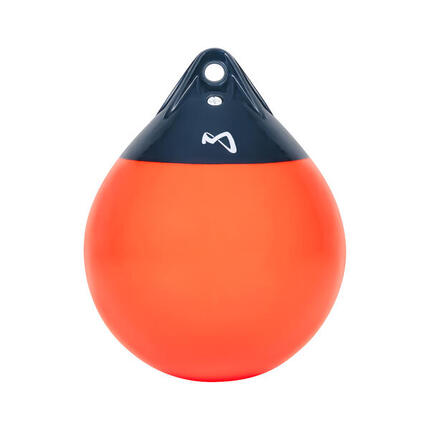 Pare-Battage Globe ø 41,5 cm Bouée de Protection Bateau orange