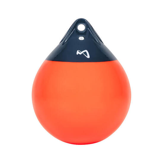Pare-Battage Globe ø 30 cm Bouée de Protection Bateau orange