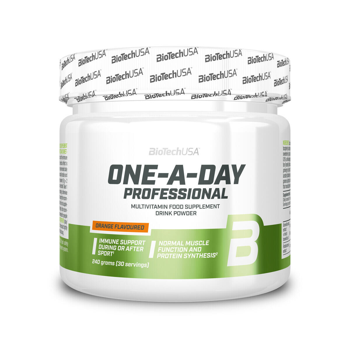 Biotechusa - Multivitamines - One-a-day Professional - Orange 240g - Vitamines - Decathlon