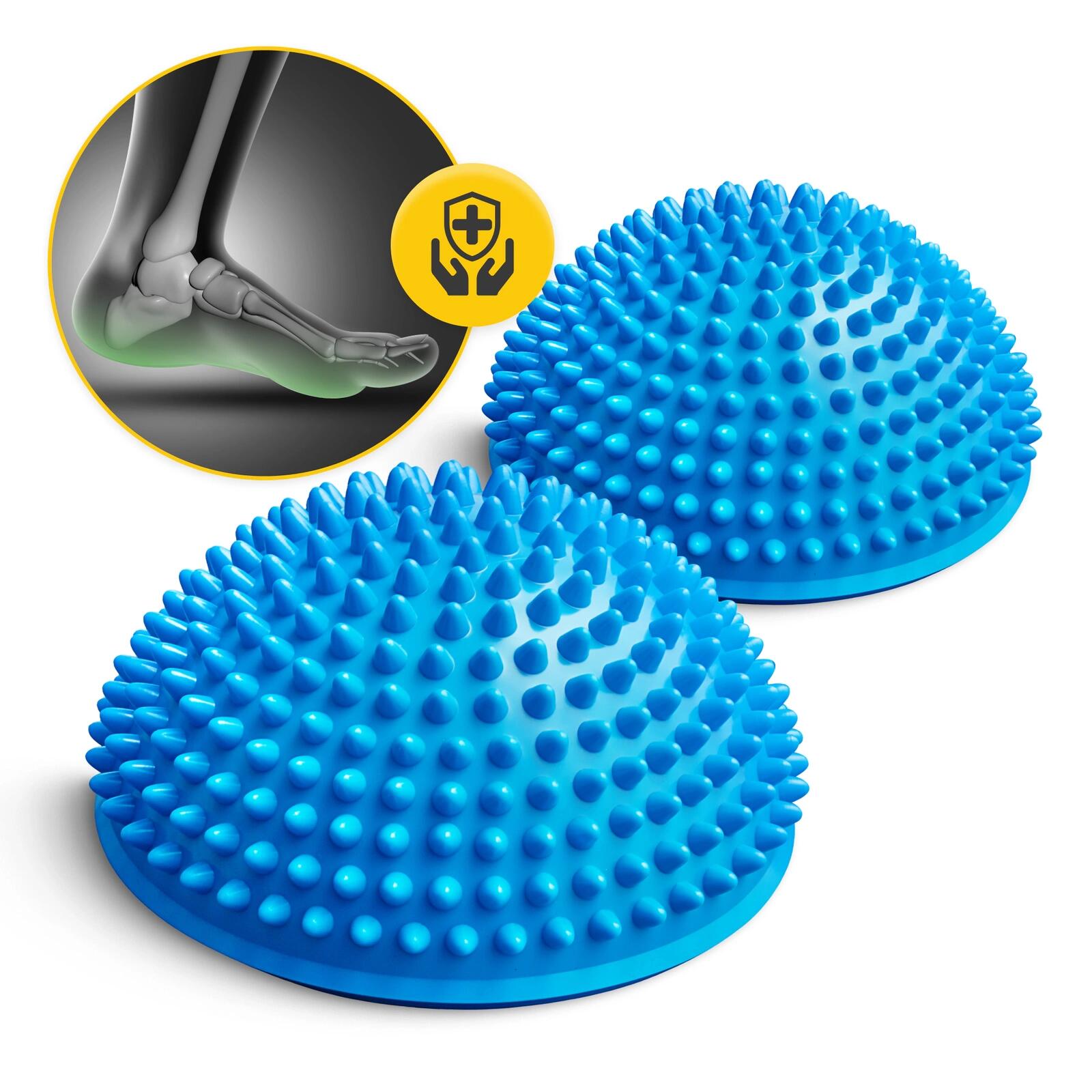 Semisfere sensoriali equilibrio propriocezione massaggio 2 pz. 4FIZJO 4/7