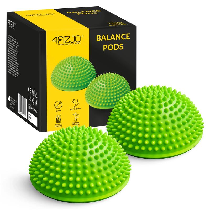 Balanční senzomotorická polokoule 4FIZJO 2 ks.