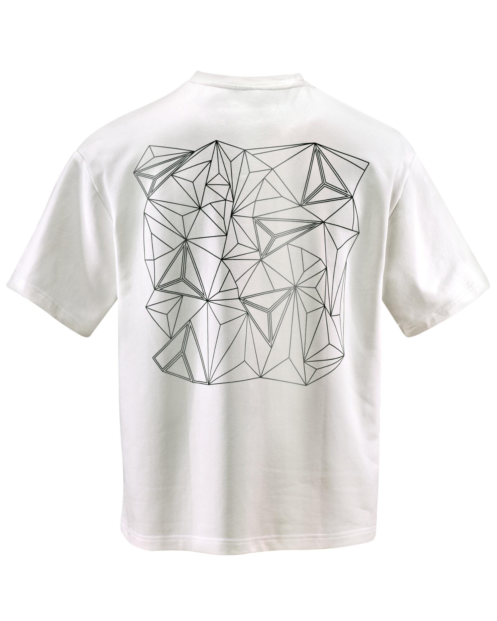 Oversized Boulder-Shirt Volumes Weiß 2/7