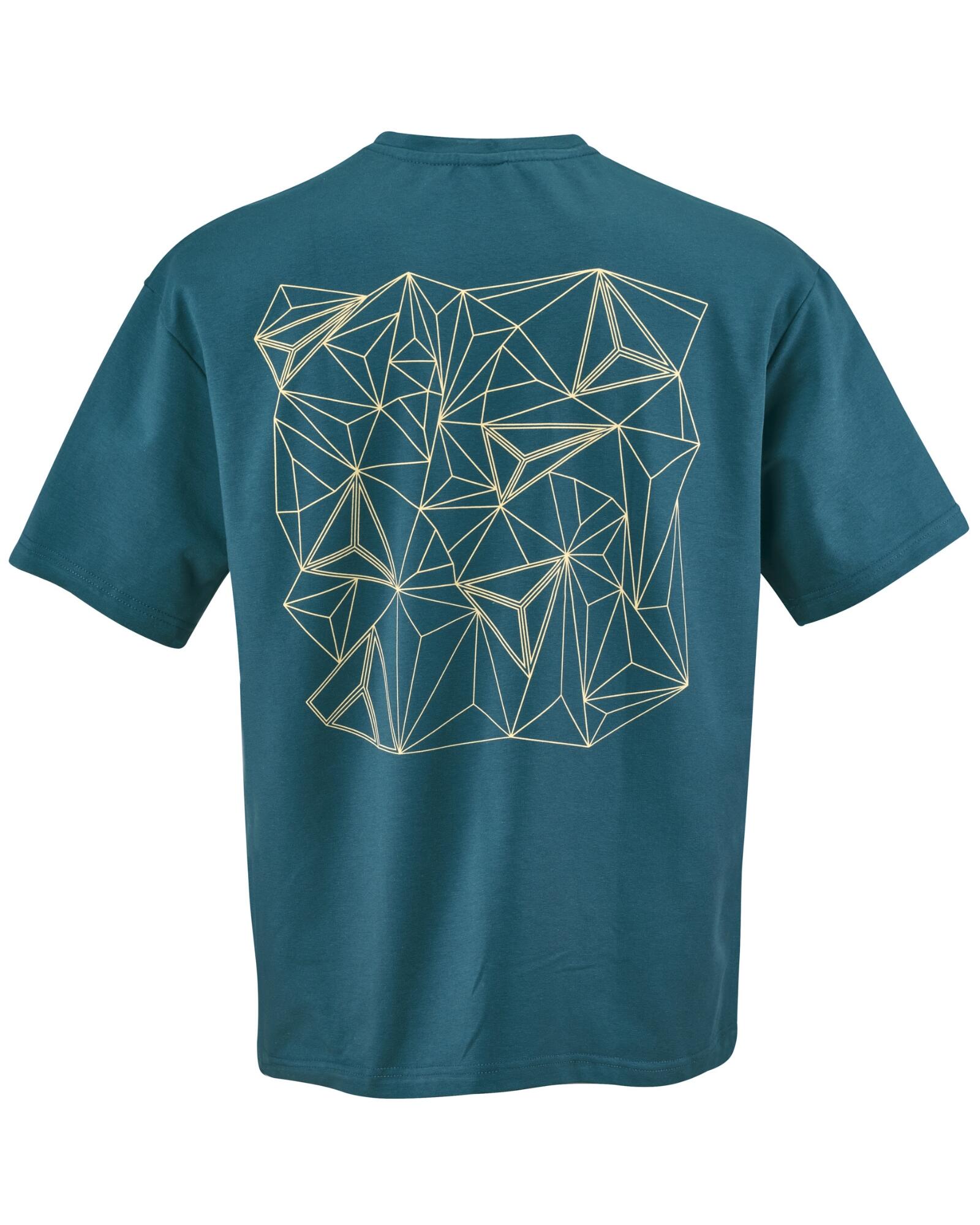 Oversized Boulder-Shirt Volumes Marineblau 2/7